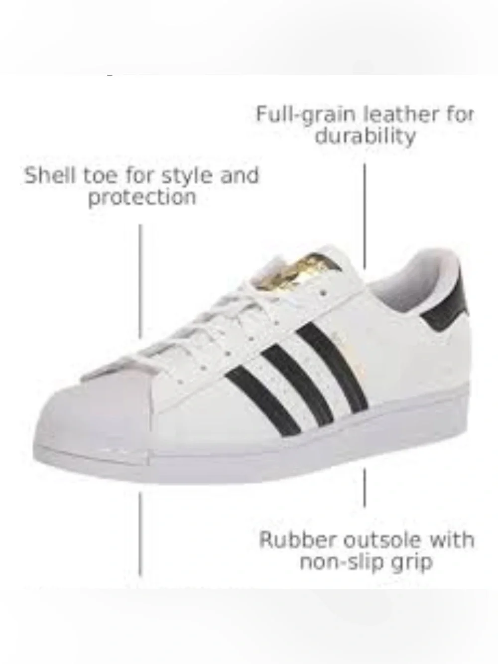 Adidas, Superstar, Leather Sneakers